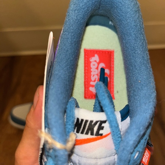 Nike | Shoes | Nike Dunk Low Se Toasty Rift Blue Gs Sample | Poshmark